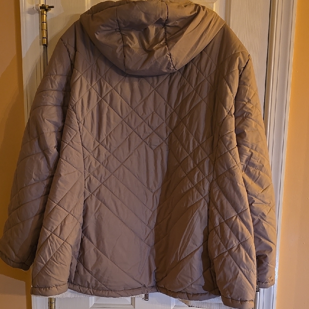 Free Country Tan Quilted Jacket - Picture 7 of 8